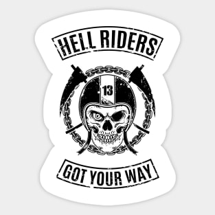 Hell riders Sticker